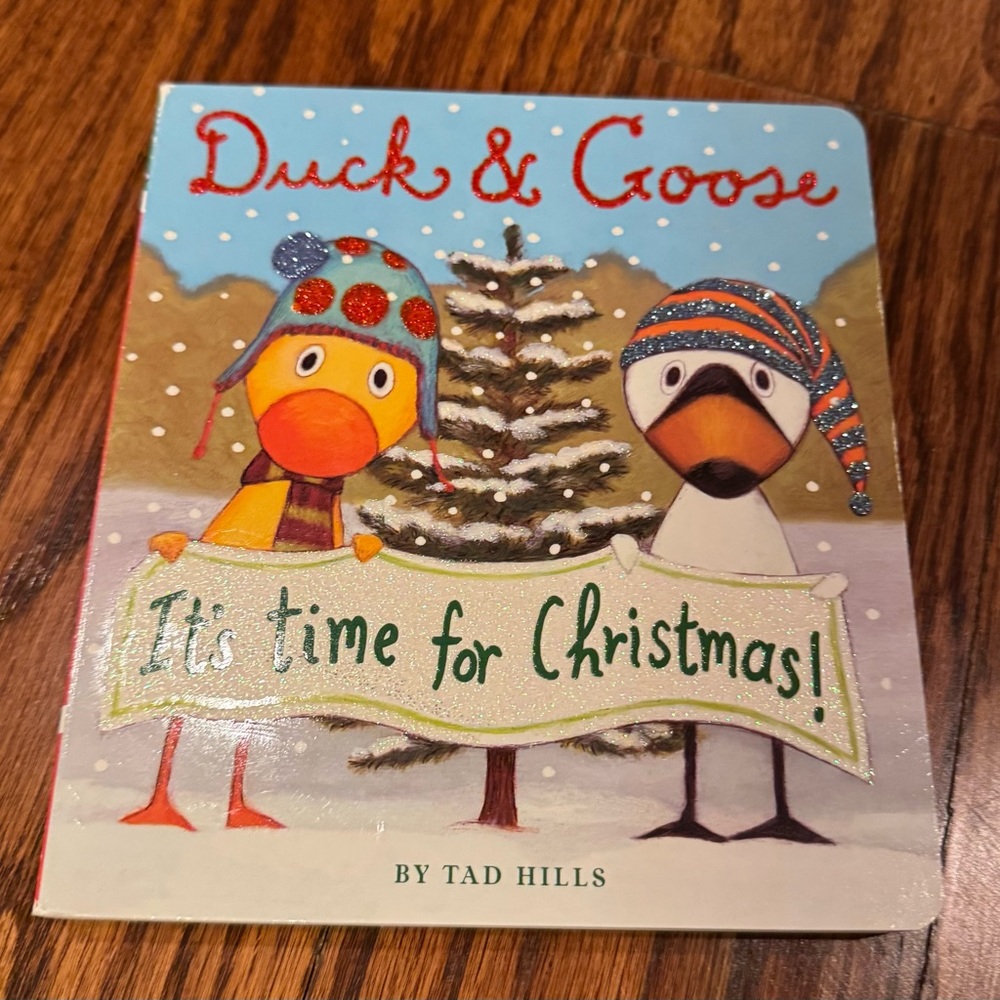 Duck and Goose “It’s time for Christmas” Board Book